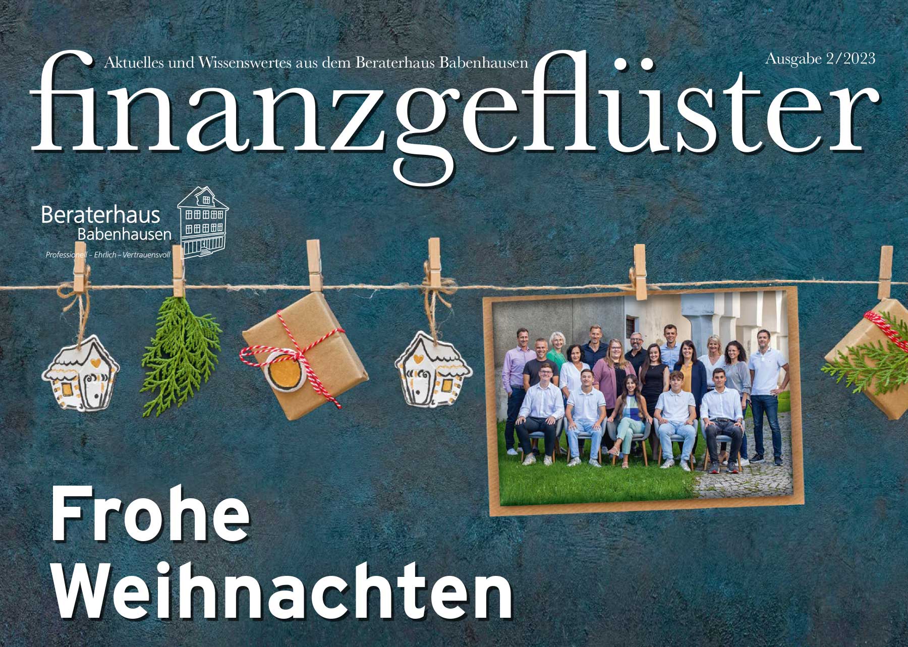 Das Finanzgeflüster 1/23